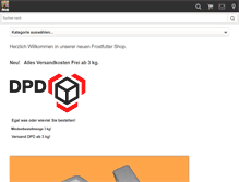 Tablet Screenshot of petfish.de